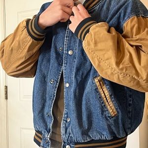 Vintage Mens Jacket - Mens Bomber Jacket